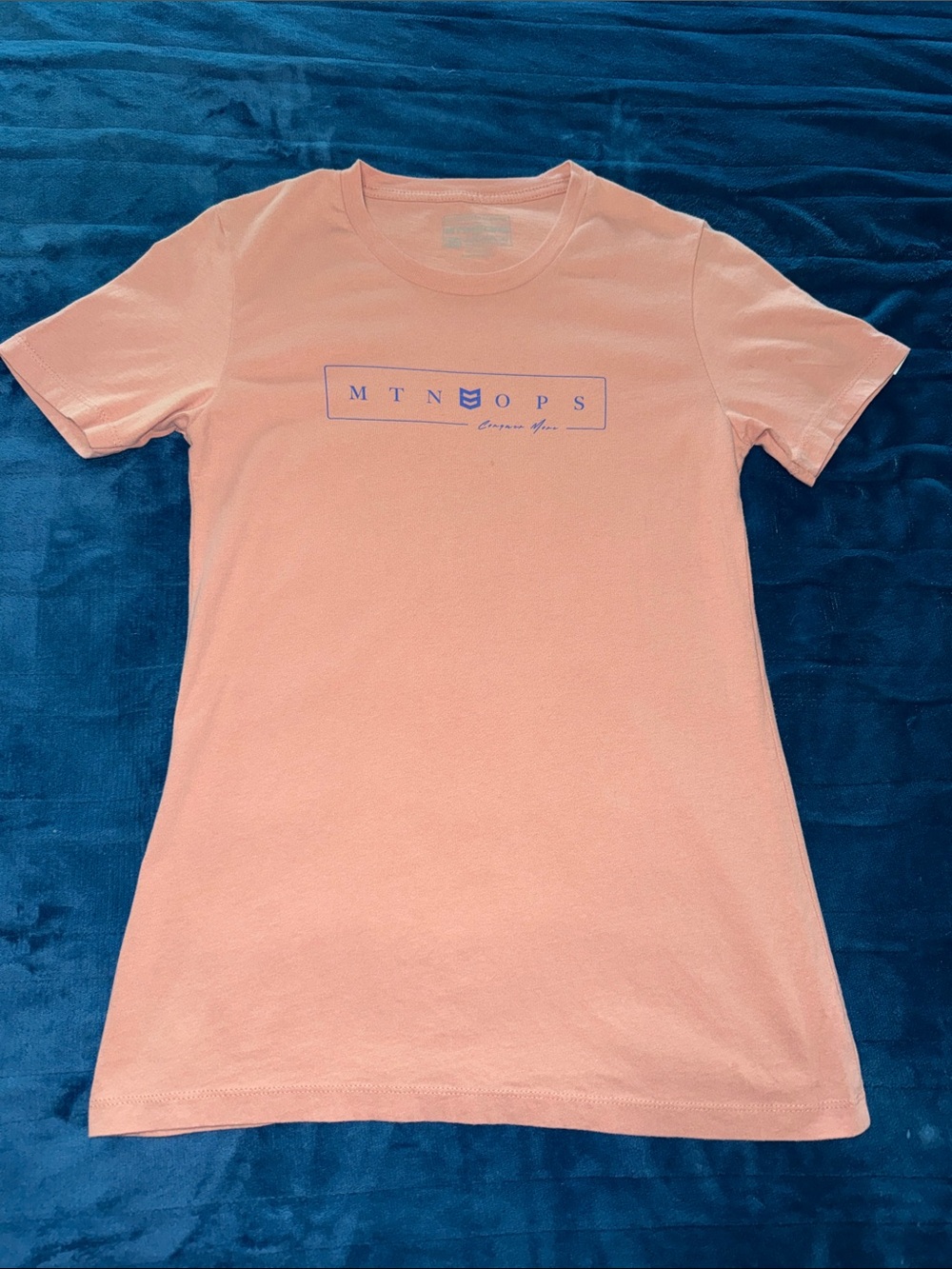 Mtn Ops Pink Graphic Tee size M